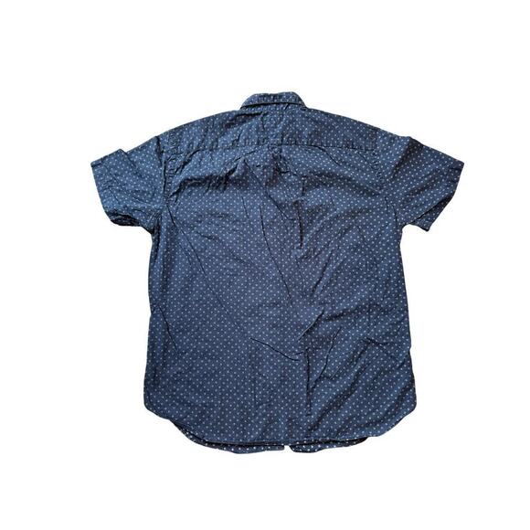 J. CREW 100% Cotton Button up collared shirt, size Large, Blue & White - Picture 2 of 6